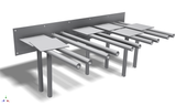 Storage Rack for Sign Stands